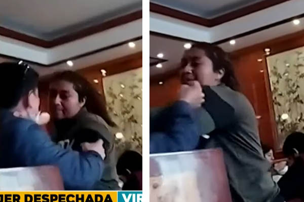 Tiktok Mujer Descubre A Su Esposo Con Amante En Un Chifa Y Le Arma