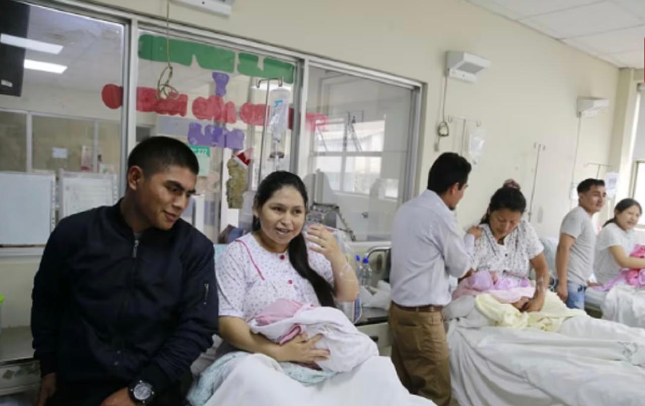 Bienvenida al 2025 Las primeras bebés nacen en la Maternidad de Lima